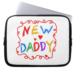 Primäre Farben - Geschenke von New Daddy Laptopschutzhülle