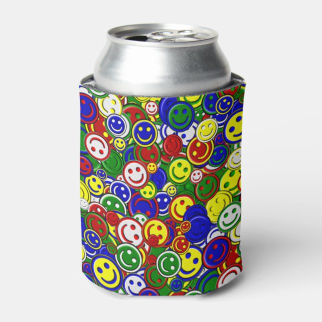 Primäre Gesichtsperlen, GREEN-CAN-COOLER Dosenkühler (Kanne Vorderseite)