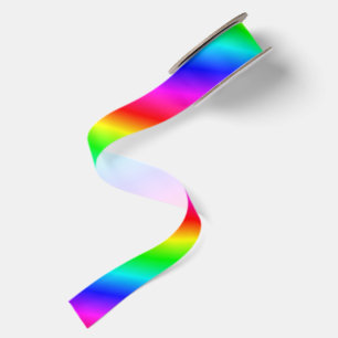 Primäre Regenbogenglättung Satinband