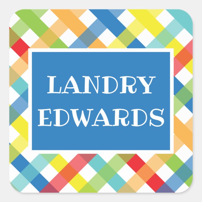 Primäre Risen Kreuzen Personalisierte Aufkleber (Vorderseite)