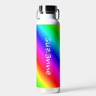 Primärer Regenbogenverlauf Trinkflasche