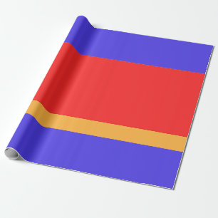Primärfarben Geschenkpapier