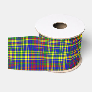 Primärfarben KARIERT 08-Körner-Ribbon Ripsband