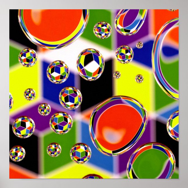 Primärfarben Poster (Vorne)