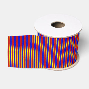 Primärfarben STRIPES 16-Kornflor Ripsband