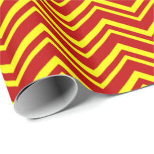 Primärfarben-ZICKZACK 01-Geschenkpapier Geschenkpapier