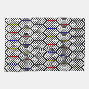 Primärfarbenhandtuch Geschirrtuch