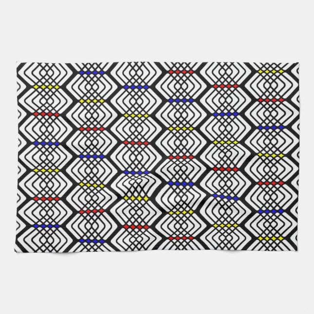 Primärfarbenhandtuch Geschirrtuch (Horizontal)