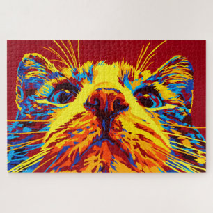 Primärkatze - Xena Puzzlespiel mit 1000 Stücken Puzzle