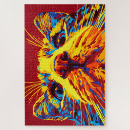 Primärkatze - Xena Puzzlespiel mit 1000 Stücken Puzzle