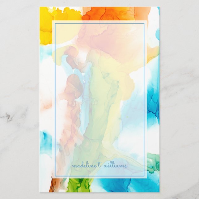 Primärvolumen - Wasserfarben Briefpapier (Vorderseite)