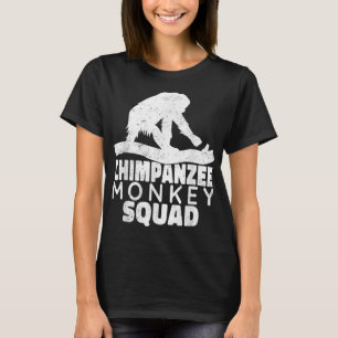 Primate Schimpansenvintag T-Shirt