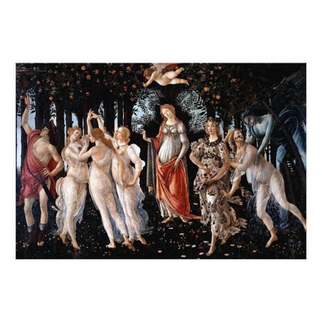 Primavera Botticelli Fotodruck (Vorne)