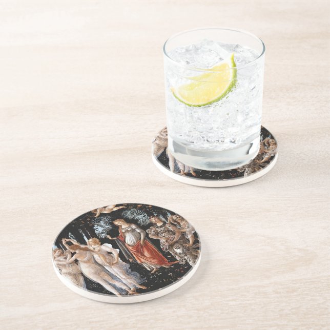 Primavera Botticelli Getränkeuntersetzer (Seite)