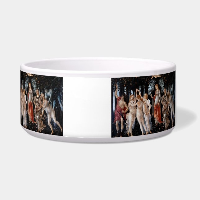 Primavera Botticelli Keramik Pet Bowl Napf (Rechts)