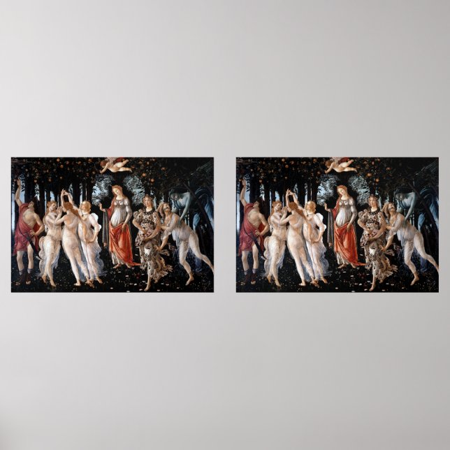 Primavera Botticelli Print Set (Vorderseite)