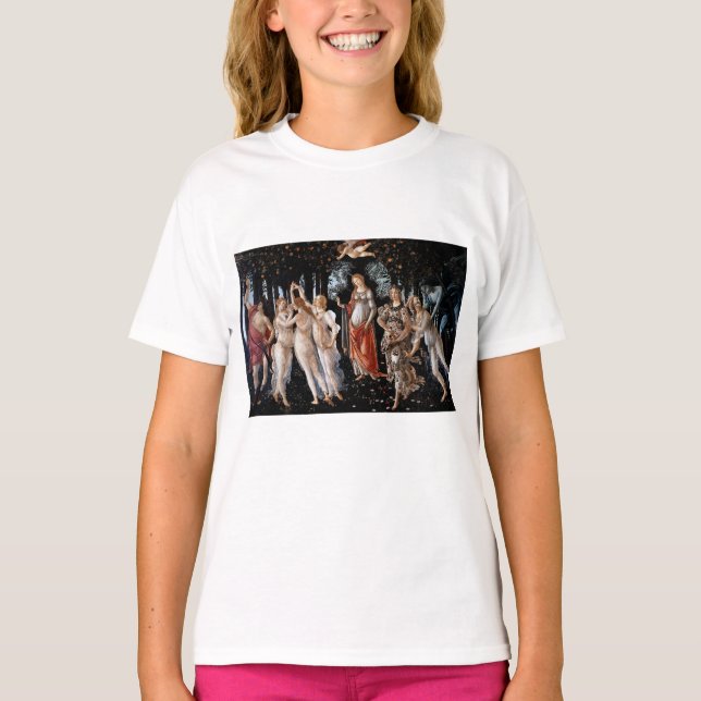 Primavera Botticelli T-Shirt (Vorderseite)