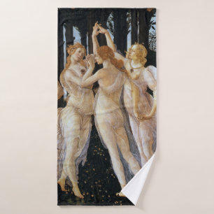 Primavera (Detail), Sandro Botticelli, 1482 Badehandtuch