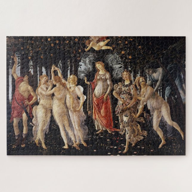 Primavera: Die Feier des Frühlings Puzzle (Horizontal)