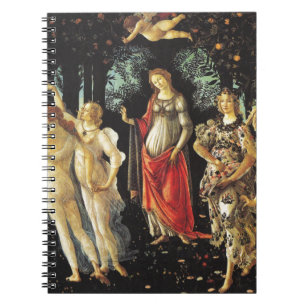 Primavera durch Sandro Botticelli Notizblock