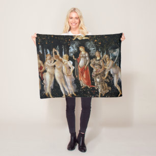 Primavera, Sandro Botticelli, 1482 Fleecedecke