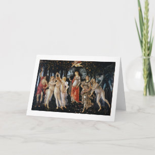 Primavera, Sandro Botticelli, 1482 Karte