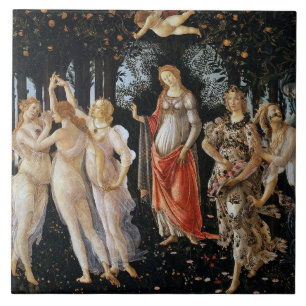 Primavera, Sandro Botticelli Fliese