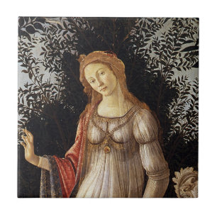 Primavera, Venusdetails von Sandro Botticelli Fliese