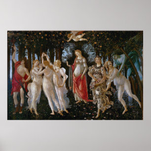 Primavera von Sandro Botticelli (c 1470-80) Poster