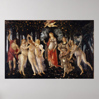 Primavera von Sandro Botticelli Poster