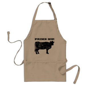 Prime Me Funny Cow Schürze