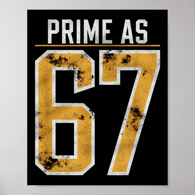 Prime Number As 67  Poster (Vorne)