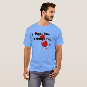 Prime Time Crime Time Men's Basic T - Shirt
