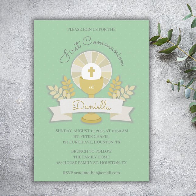 Primera comunión einladung (Von Creator hochgeladen)