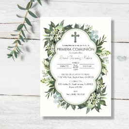 Primera Comunion Girl Boy Erste Kommune Einladung