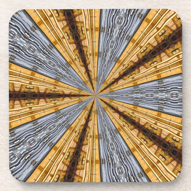 Primitiv futuristisch untersetzer (Vorderseite)