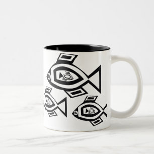 Primitive Art Tasse