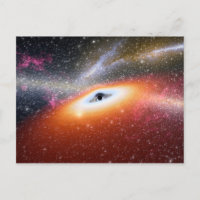 Primitive Black Hole Space Art