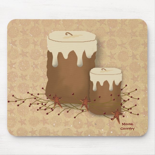 Primitive Candles Mauspad (Vorne)