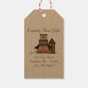Primitive Faith Family Friends Gift Tags Geschenkanhänger