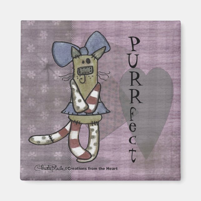 Primitive Kitty Magnet (Vorne)
