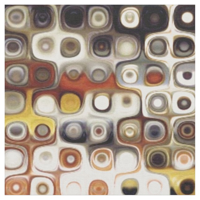 Primitive, moderne Muster Stoff (Nahaufnahme)