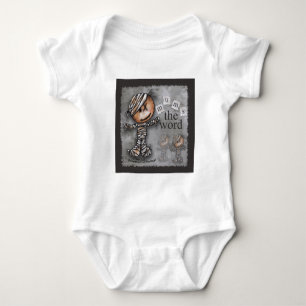 Primitive Mummy-Mums - das Wort Baby Strampler