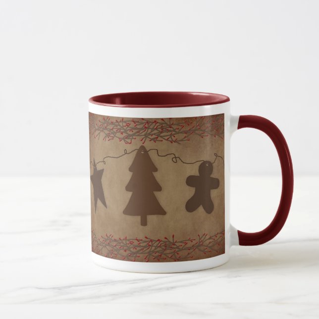 Primitive Ornament Tasse (Rechts)
