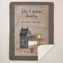 Primitive Saltbox-Zuhause