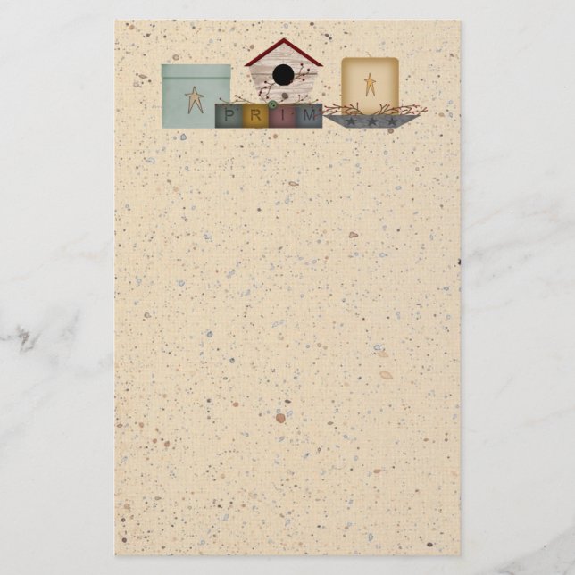 Primitive Sammelspeicher Briefpapier (Vorderseite)