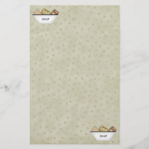 Primitive Seifengeschosse Briefpapier