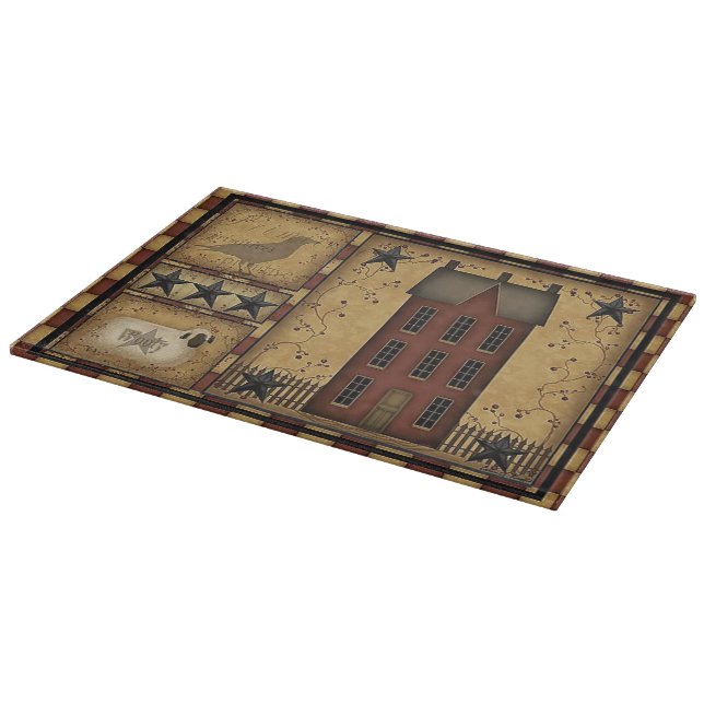"Primitive Style" Placemat Schneidebrett (Ecke)