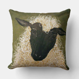 "Primitive Style/Sheep"-PILLOW Kissen