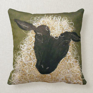 "Primitive Style/Sheep"-PILLOW Kissen